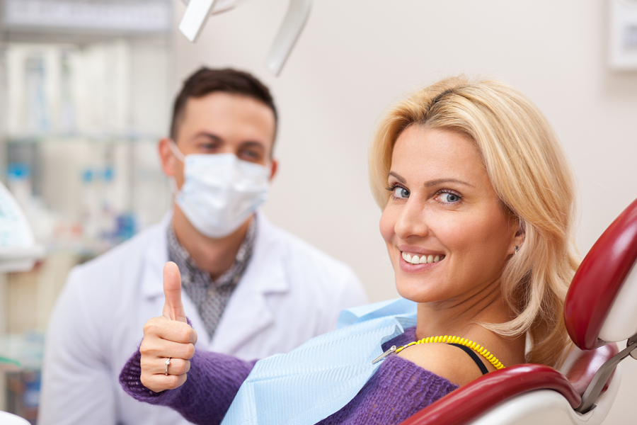 Image of Dr and patient